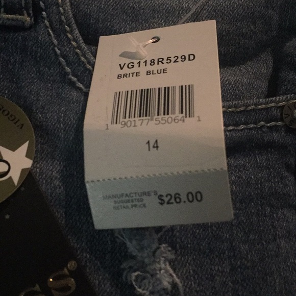 NWT Vigoss Denim Shorts - Picture 2 of 3